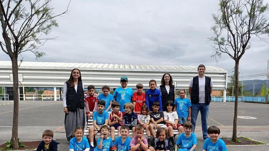 Pequeños atletas olímpicos compiten en Llanera