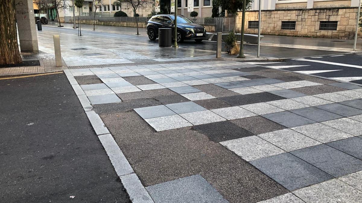 Las baldosas de los tropezones