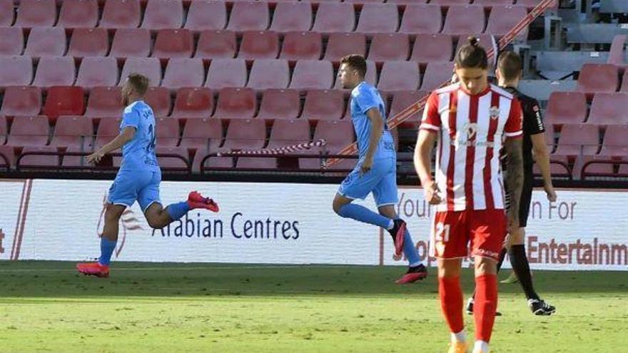 El Girona también gana en Almería (1-2)