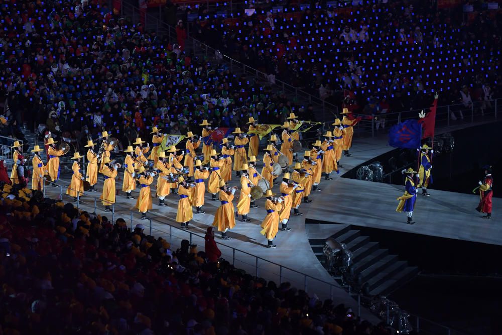 Inauguración de los Juegos de Invierno de Pyeongchang