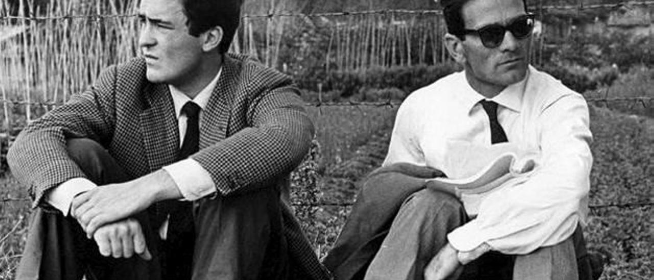 Bertolucci y Pasolini.