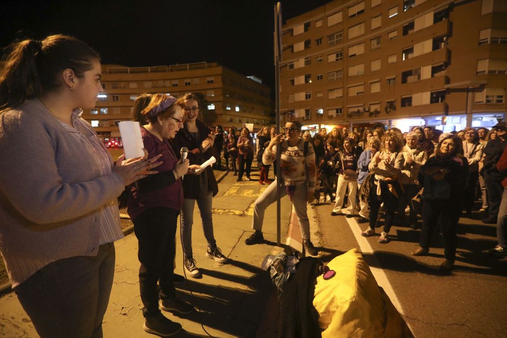 Manifestación del 8M en el Port de Sagunt