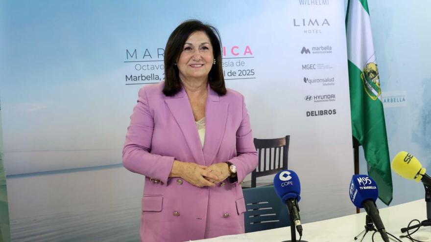 La directora general de Cultura de Marbella, Carmen Díaz.