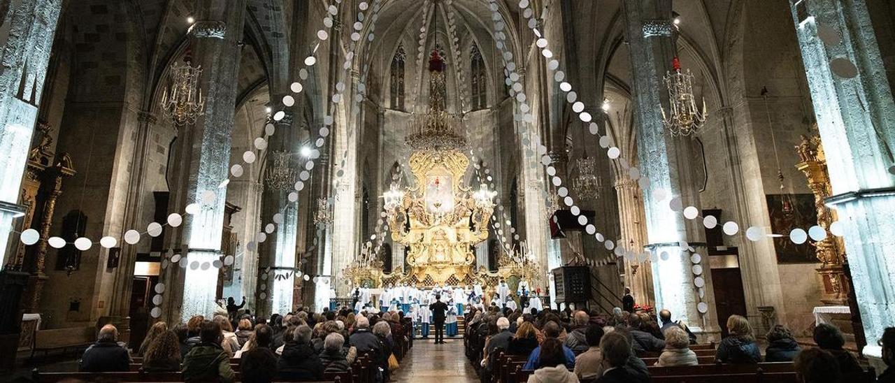 Un momento del concierto celebrado en Santa Eulàlia