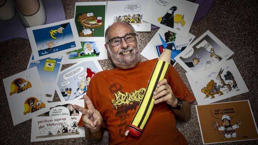 El dibujante Enrique gana un premio dotado con 2.500 euros al unir el mundo rural con la inteligencia artificial