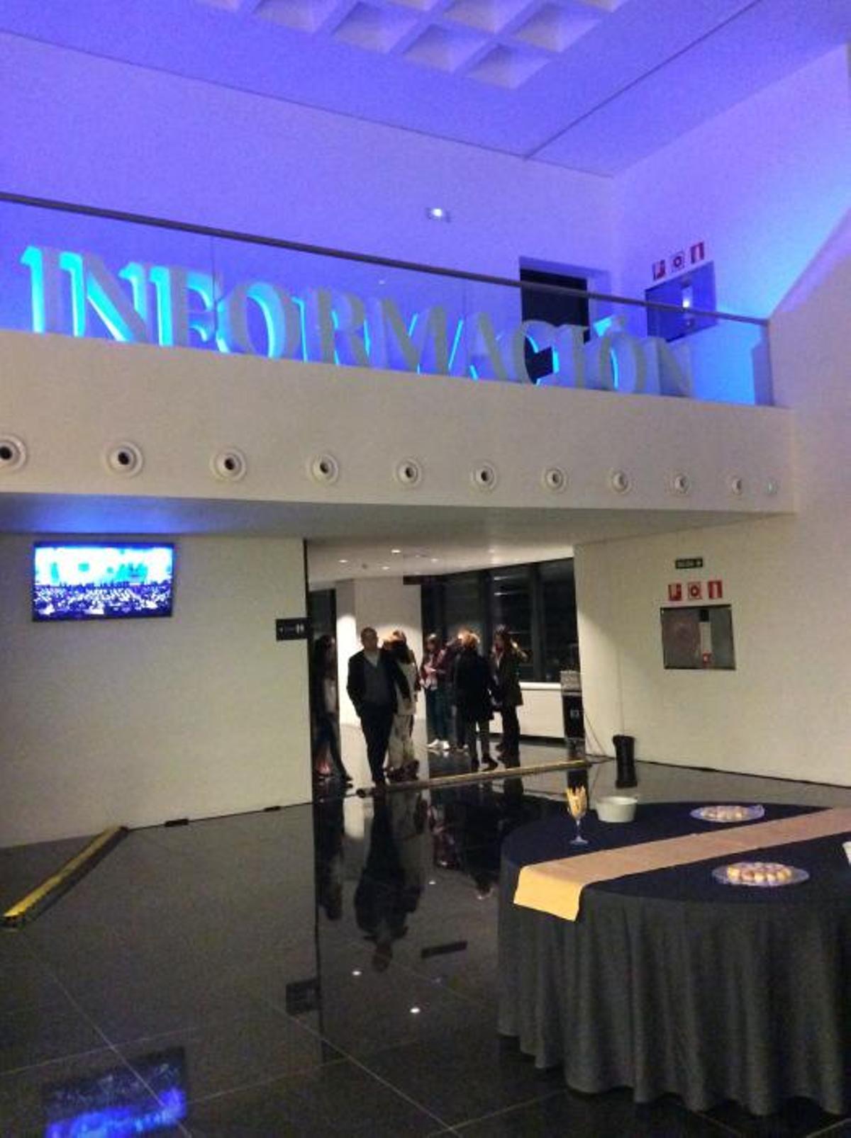 El ADDA, instantes antes del inicio de la gala