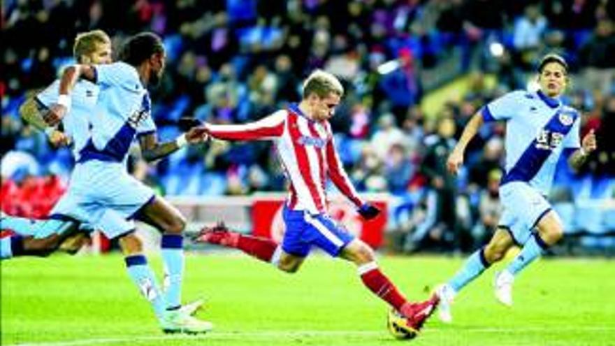 Griezmann desborda al Rayo y el Atlético suma otro triunfo