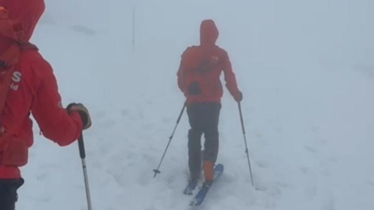 El GERA rescata a dos personas en Navacerrada y Rascafría, Madrid