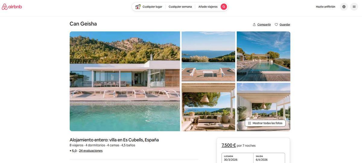 Alojamiento Can Geisha en Airbnb
