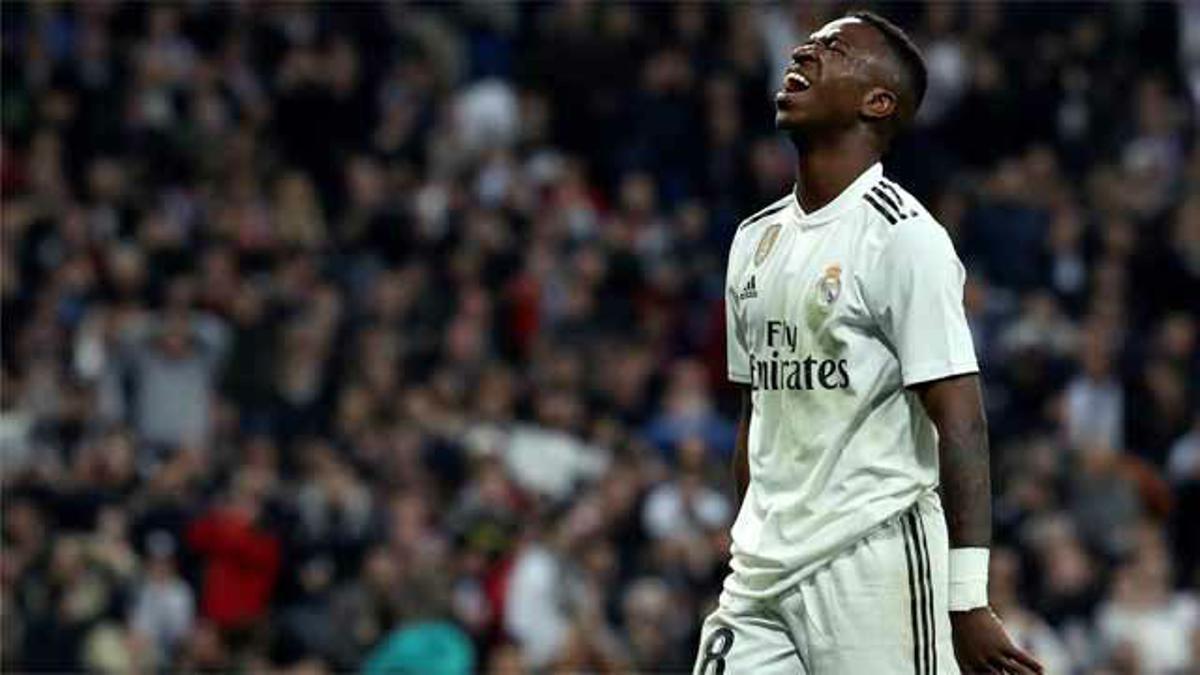 Vinicius sentenció al Madrid con sus fallos a puerta