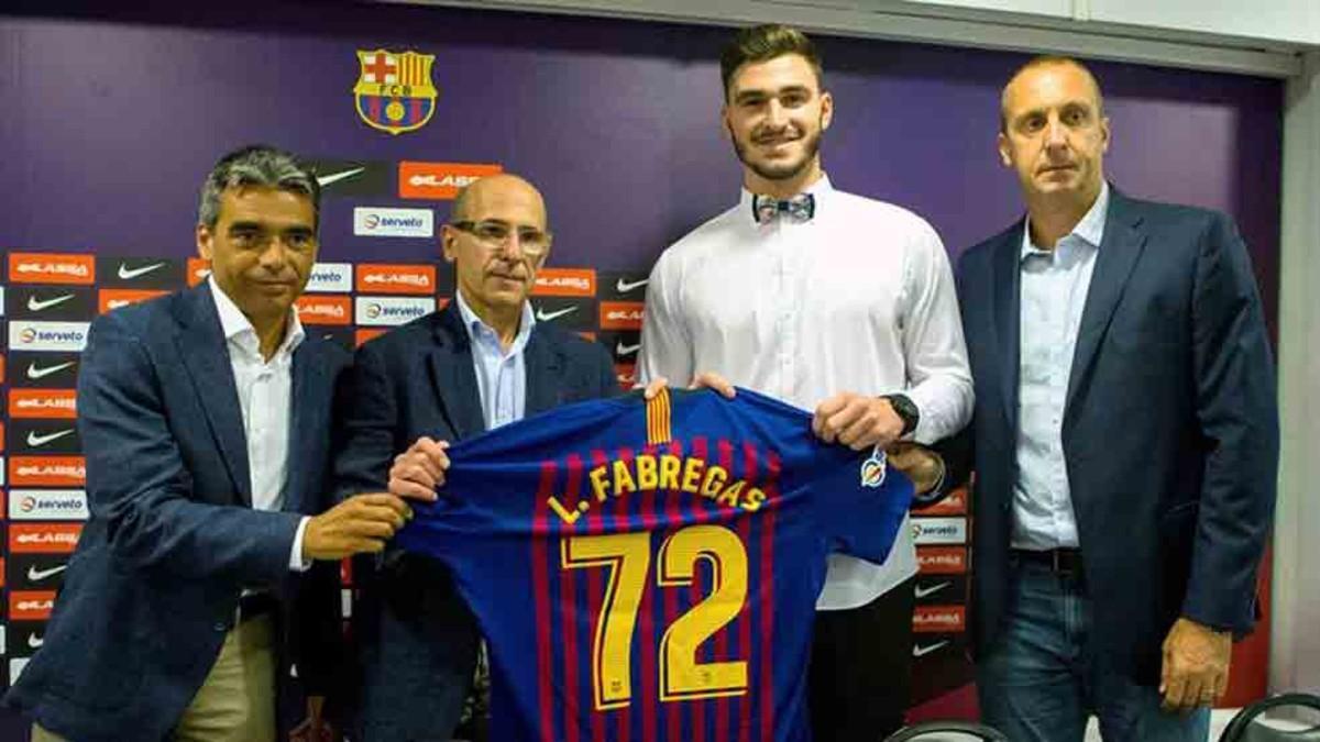 Ludovic Fàbregas ha sido presentado por el Barça Lassa