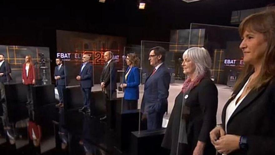 Una imagen del debate en TV-3.