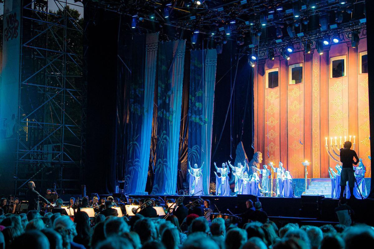 Ópera Nabucco en Castrelos.