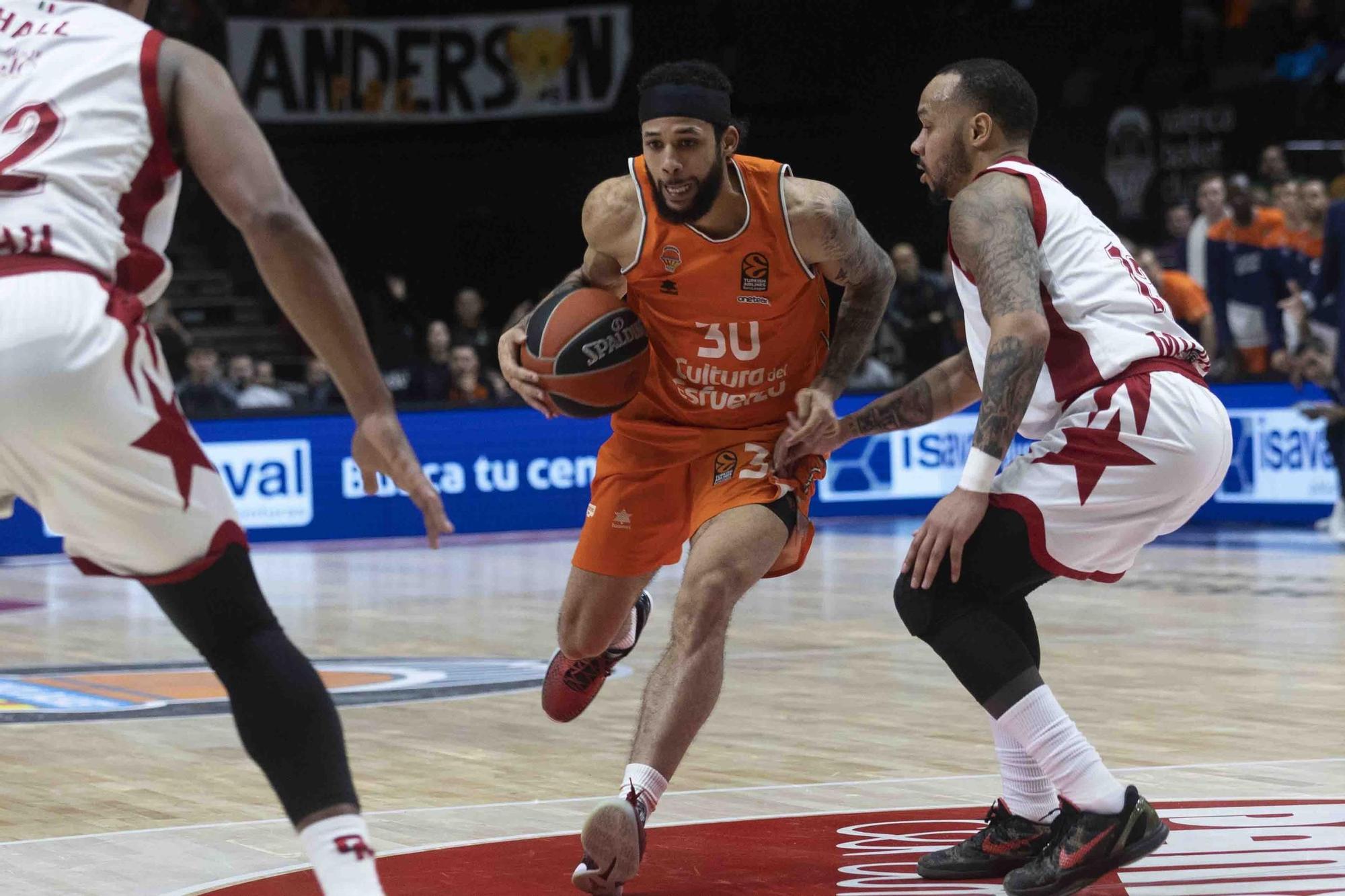 Partido de Euroliga Vlc Basket - EA Milán