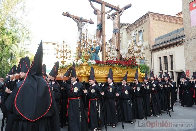 Procesión de la Soledad del Calvario en Murcia