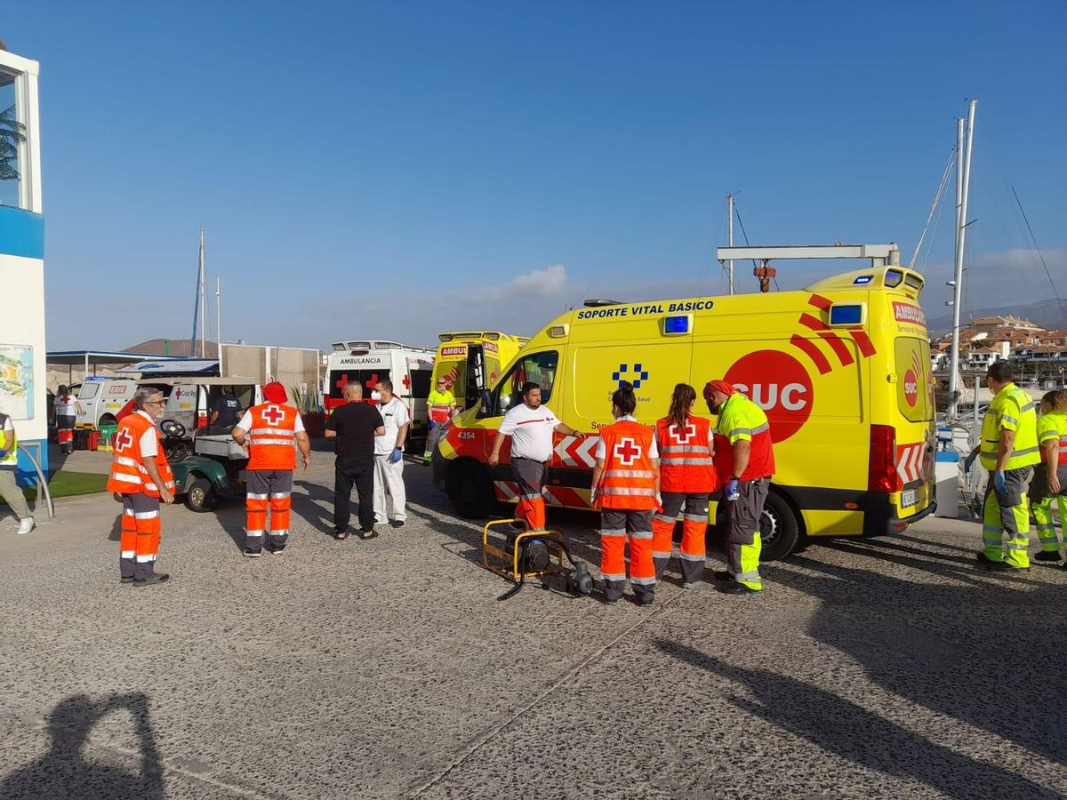 Personal sanitario del SUC atendió a las personas migrantes
