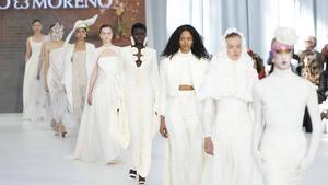 Desfile de Mariano Moreno en la Barcelona Bridal Fashino Week