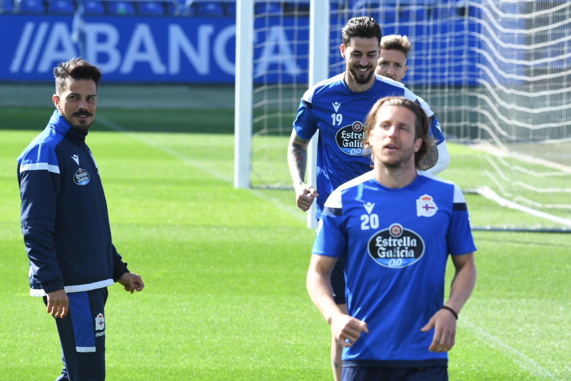 Último entrenamiento antes de medirse al Zamora