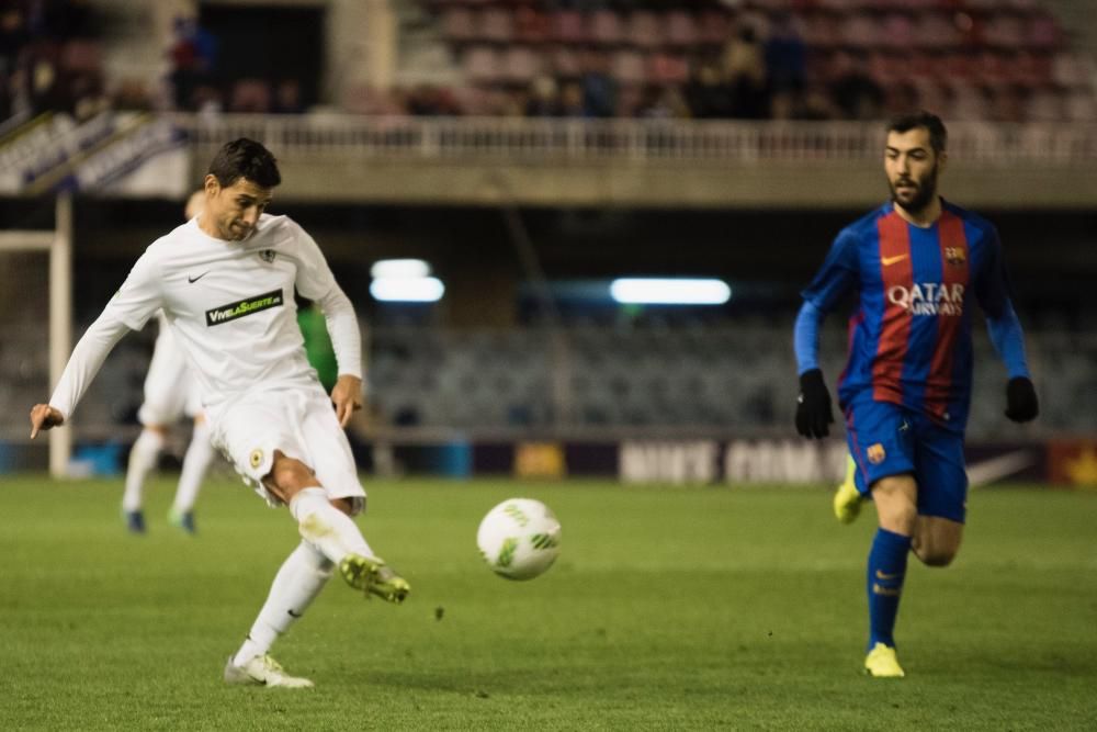 El Hércules se inmola ante el Barcelona B