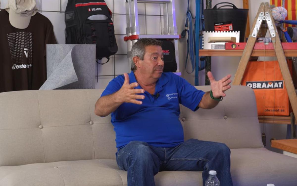 Paco Maqueda, propietario de una empresa de reformas, en su intervención en Sector Oficios Podcast.
