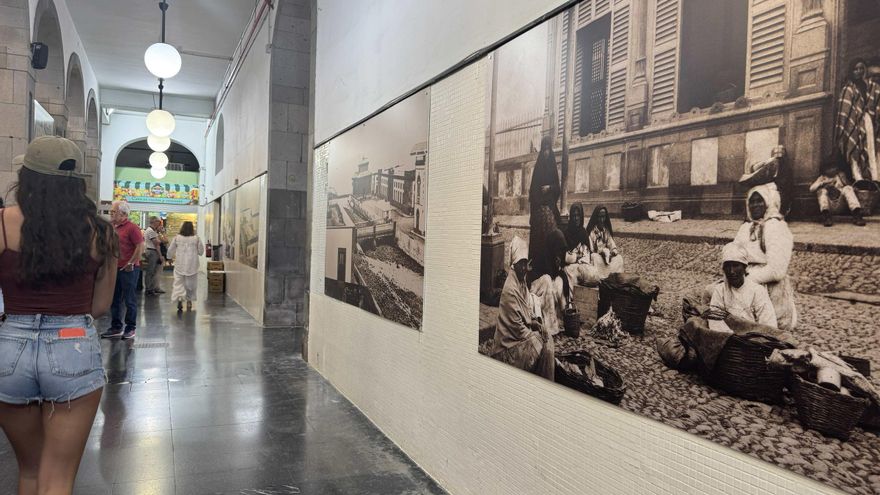 El Mercado de Vegueta acoge una exposición fotográfica permanente de FEDAC sobre su historia y entorno