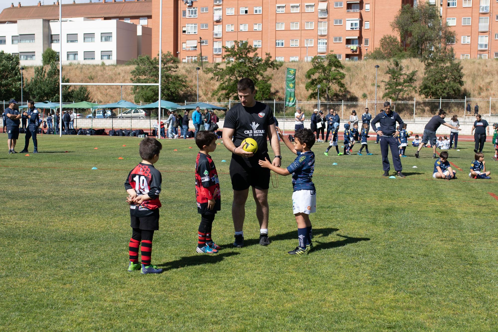 GALERÍA | El rugby más puro brilla con la "II Jornada de canteras Ciudad de Zamora"