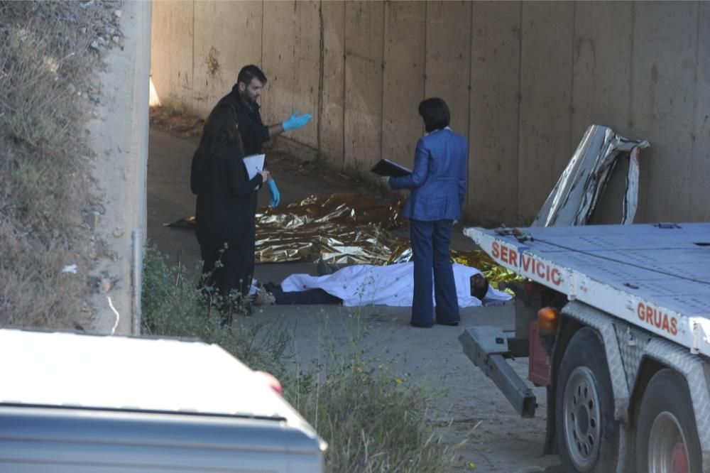 Grave accidente en la autovía Lorca-Águilas