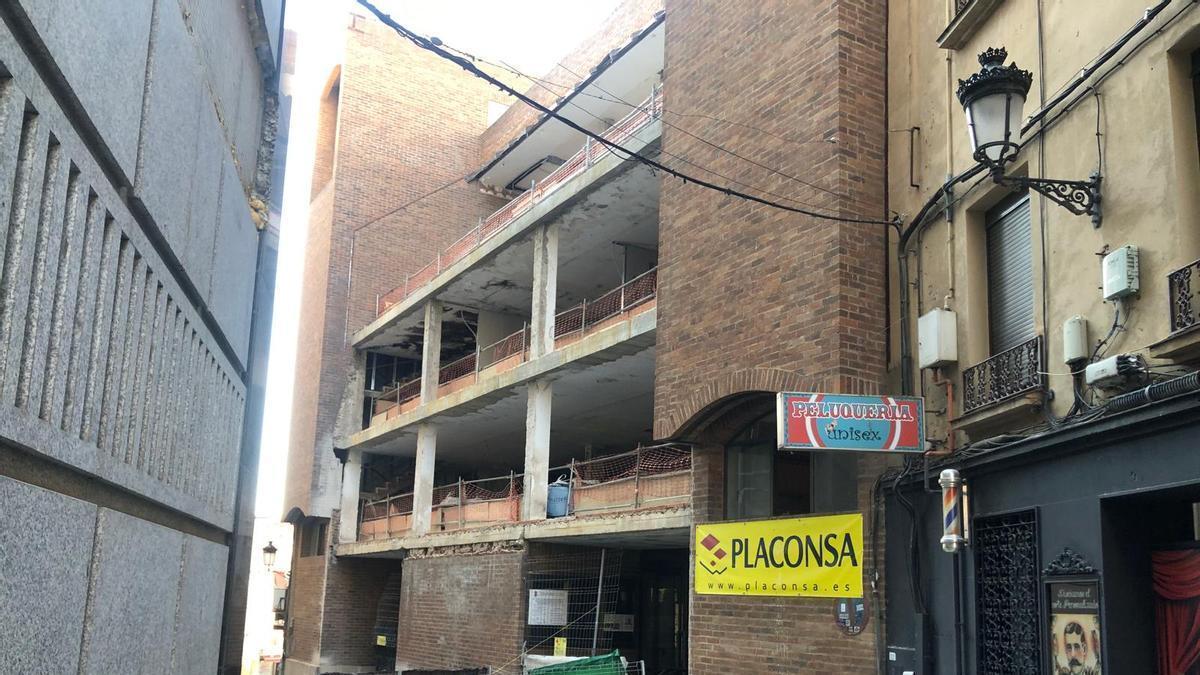 Video | Así avanzan las obras del edificio de la Fundación Atrio en la calle Clavellina de Cáceres