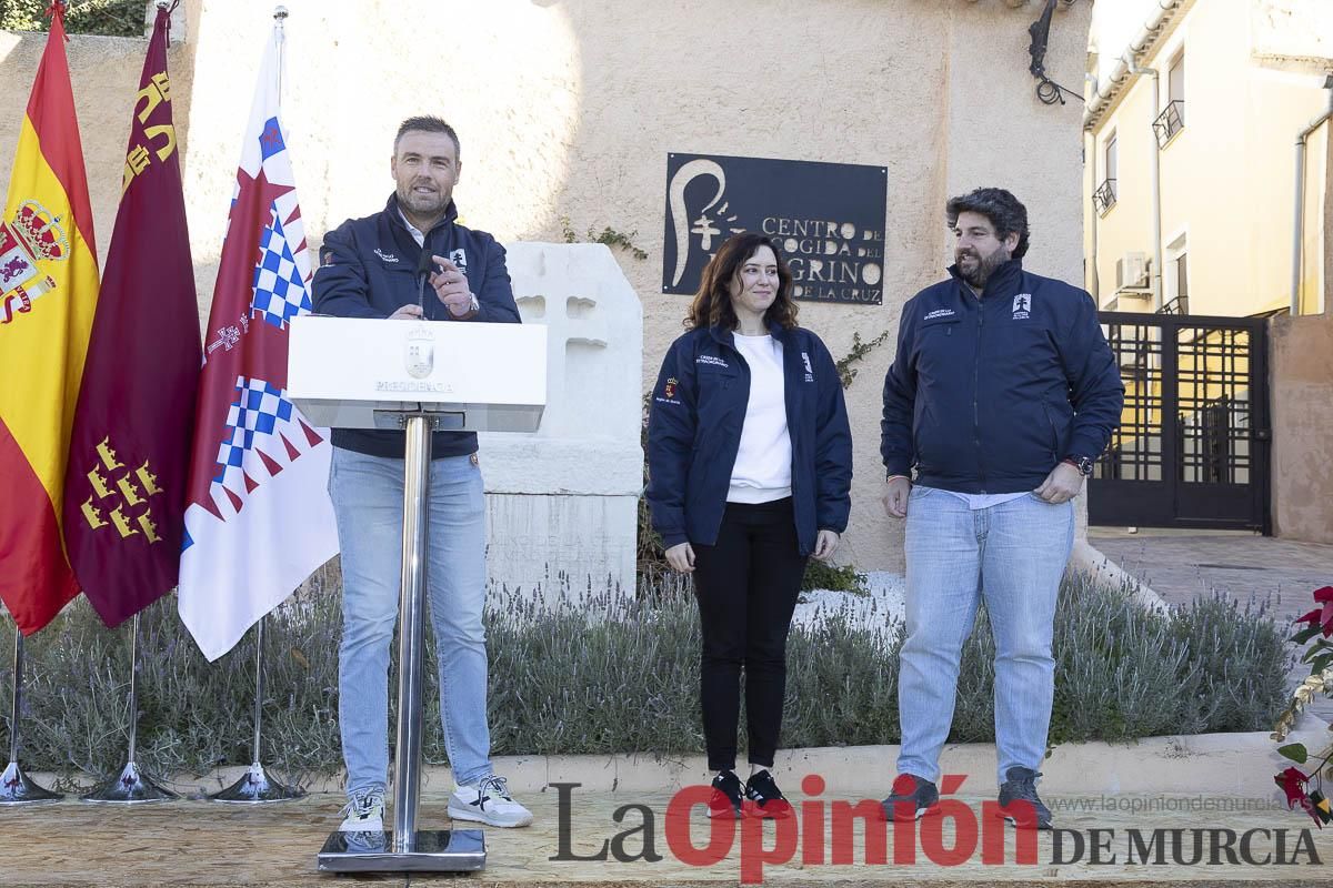 Así ha sido la visita de Isabel Díaz Ayuso a Caravaca de la Cruz