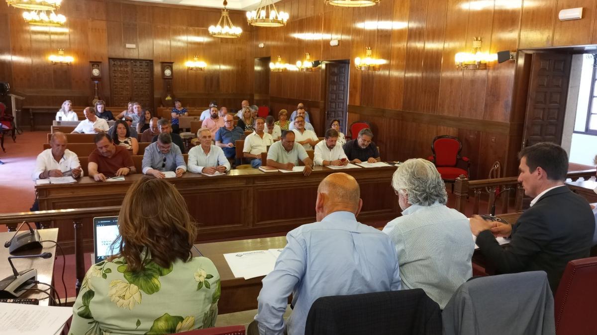 Reunión del Consejo Permanente de Femembalses en la Diputación de Zamora
