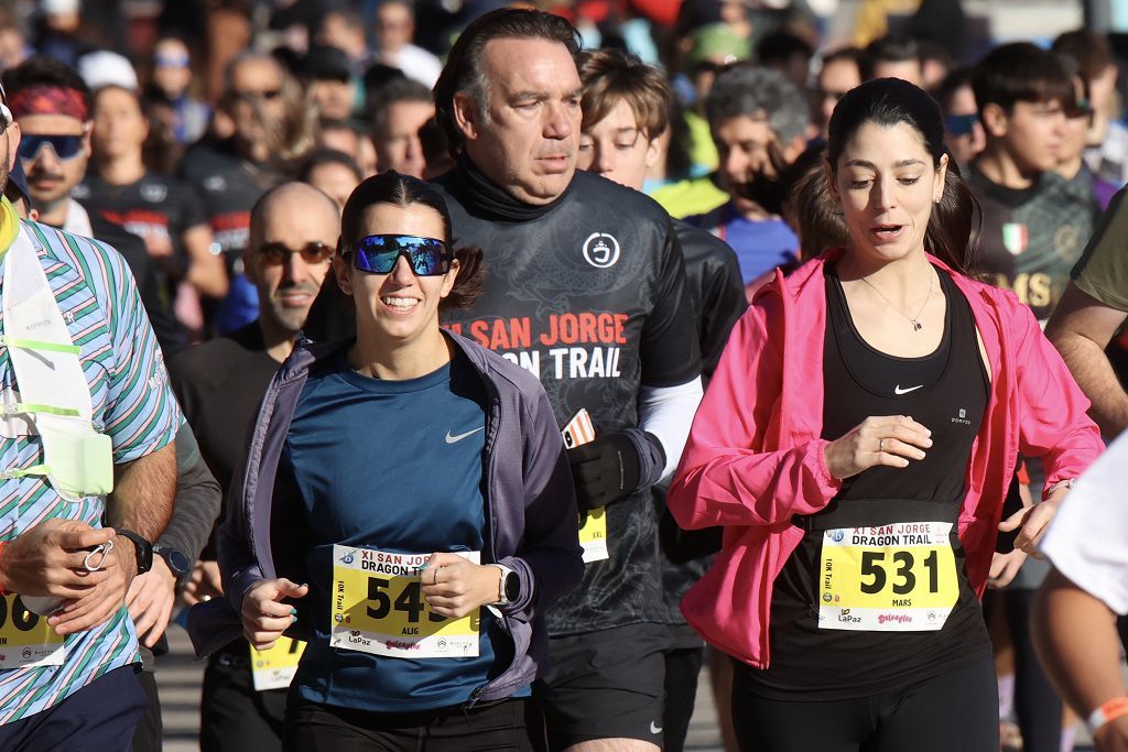 Las imágenes de la San Jorge Dragon Trail en La Alcayna