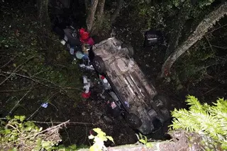 Moren 2 dones i una nena d´un any en un accident de trànsit a Susqueda
