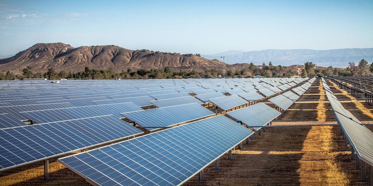Parque fotovoltaico en EEUU