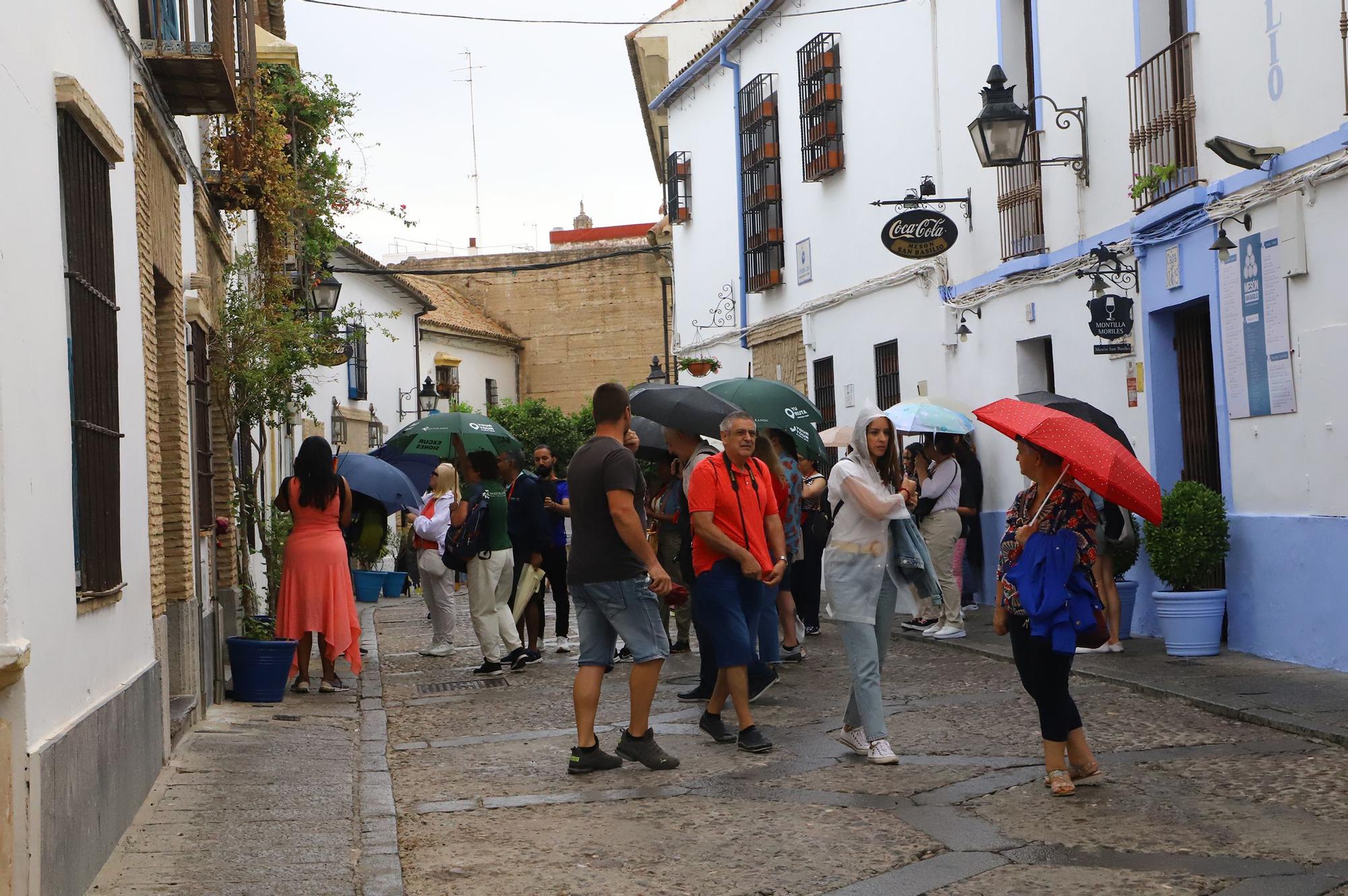 Primeras lluvias en Córdoba a consecuencia de la DANA