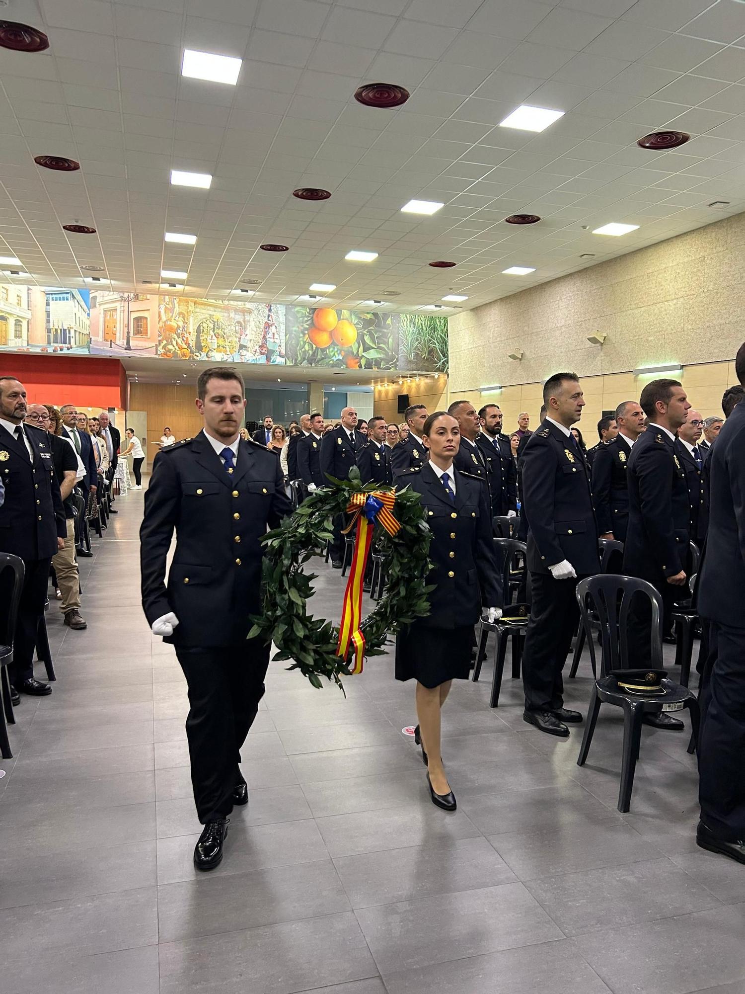 Así ha celebrado la Policía Nacional la fiesta de sus patronos en Algemesí