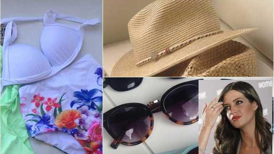 Carbonero se lleva también bikinis, sombreros y gafas de sol.