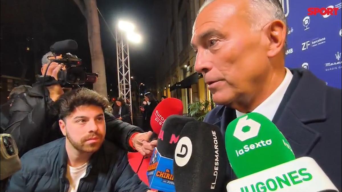 Rafa Yuste: "Estoy centrado en mi club y apoyando a Flick y su staff"