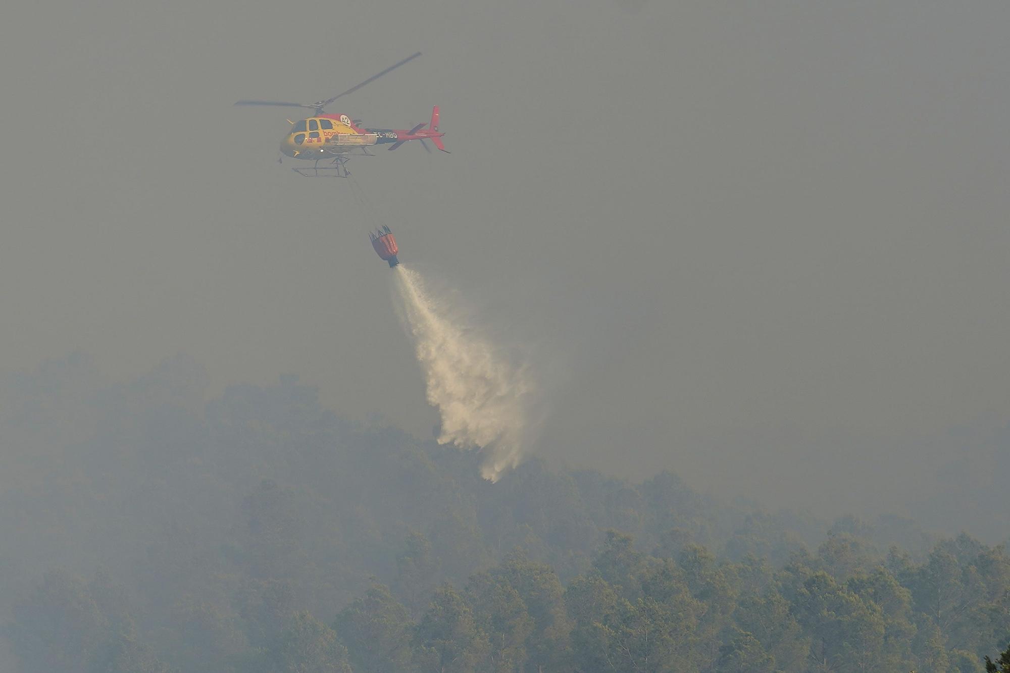 Les imatges de l'incendi de Ventalló i Vilopriu