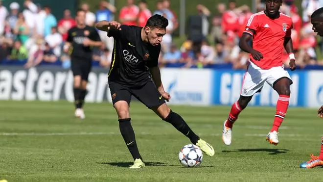 Benfica 0 FCBarcelona 3.Barça campeón UEFA YOUTH LEAGUE.