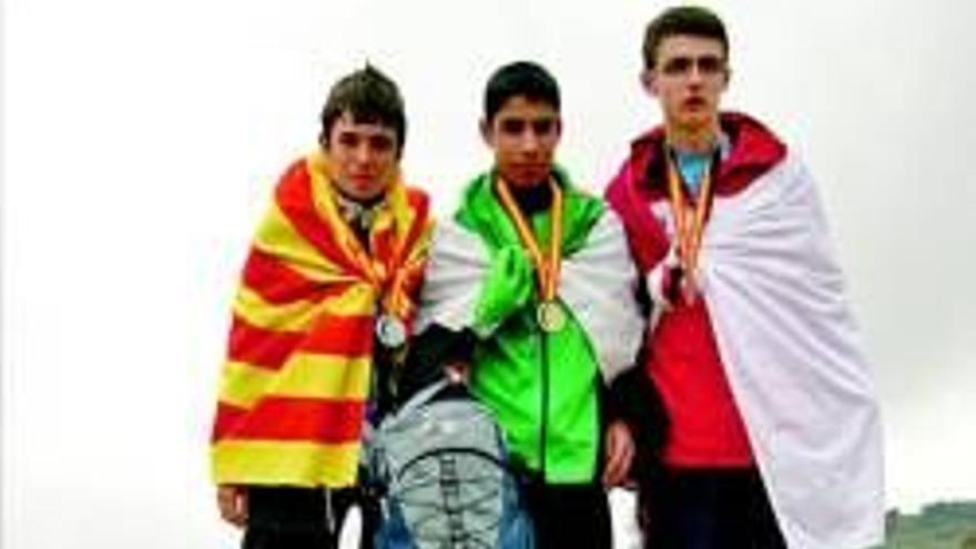 El talayuelano brahim rabhi, oro en el nacional cadete de cross