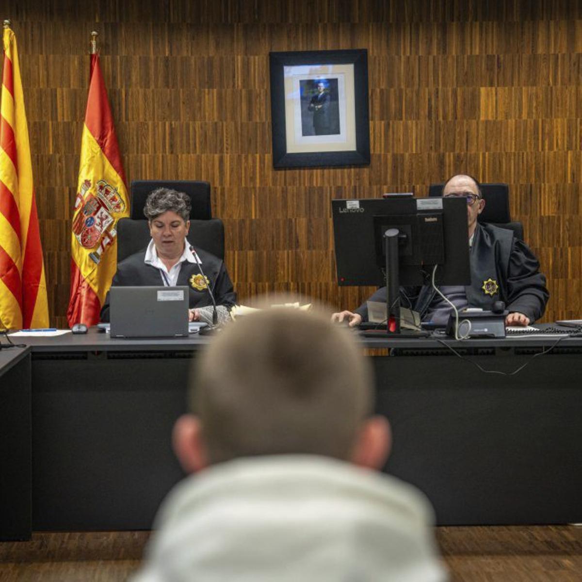 Celebració d’un judici 
a la Ciutat de la Justícia.

 | JORDI OTIX