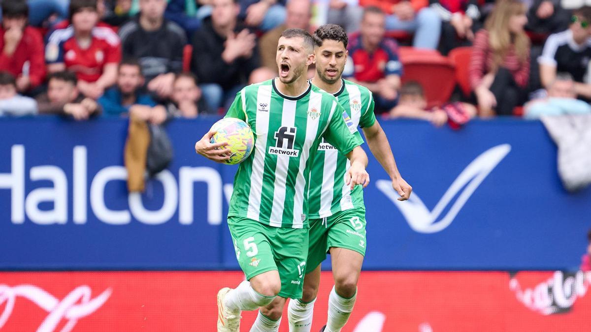 Osasuna - Betis | El gol de Guido Rodríguez