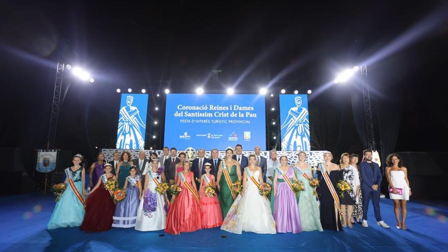 María Alejandra Gentile y Júlia Andreo, coronadas como Reinas de las Fiestas del Cristo 2023 de Sant Joan