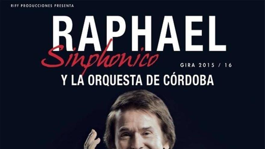 Salen a la venta las entradas para el concierto de Raphael con la Orquesta de Córdoba