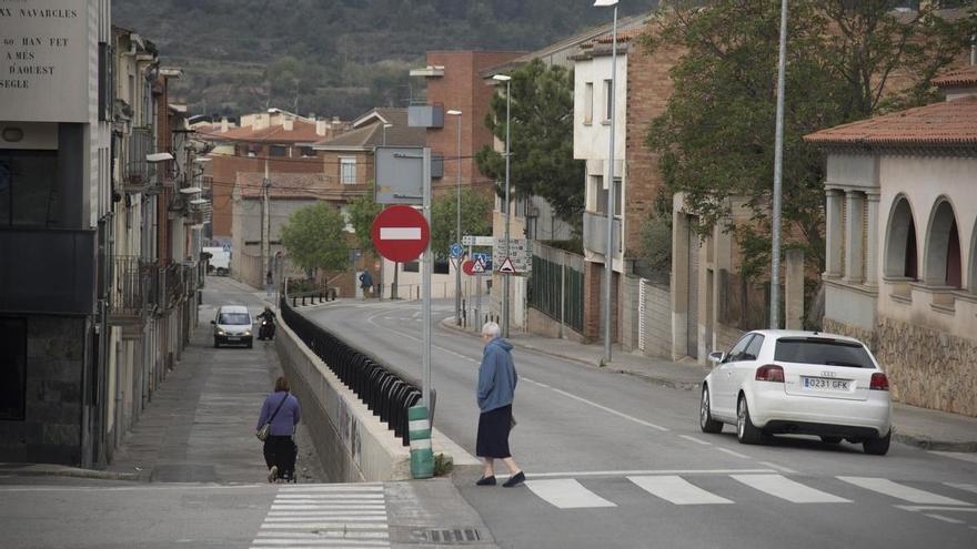 Navarcles farà obres de millora al llarg de la travessera urbana per augmentar-hi la seguretat