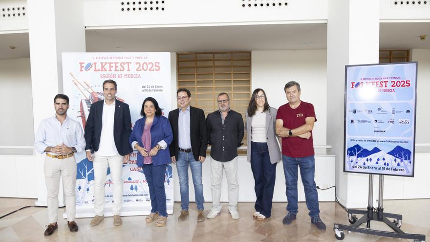 Carlos Núñez encabeza el cartel de la quinta edición del FolkFest Región de Murcia