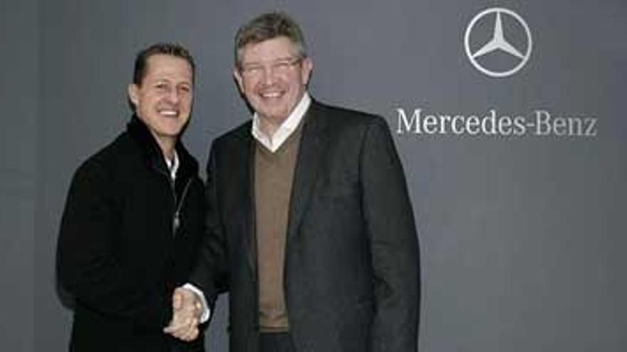 Euforia por la vuelta de ´Schumi´