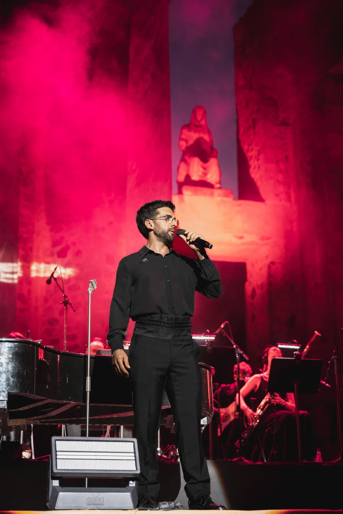 El concierto de Il Volo en el Teatro Romano de Mérida, en imágenes