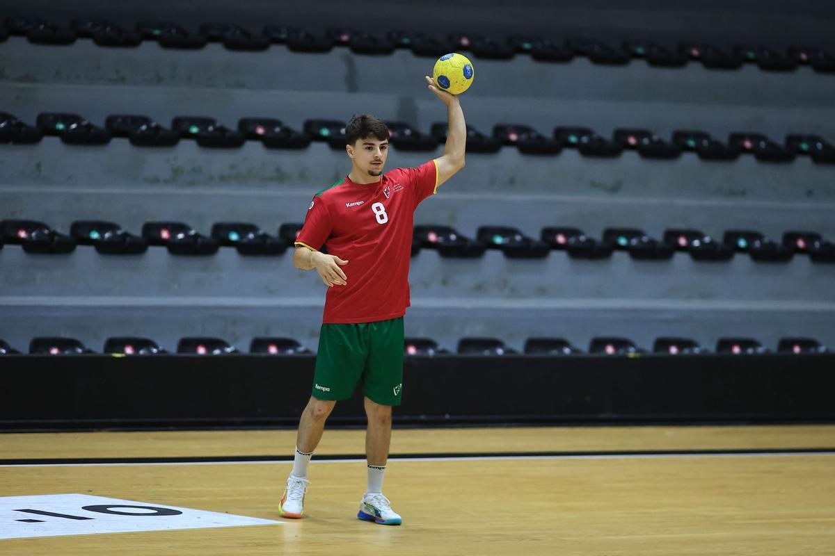 Vasconcelos, con la selección portuguesa