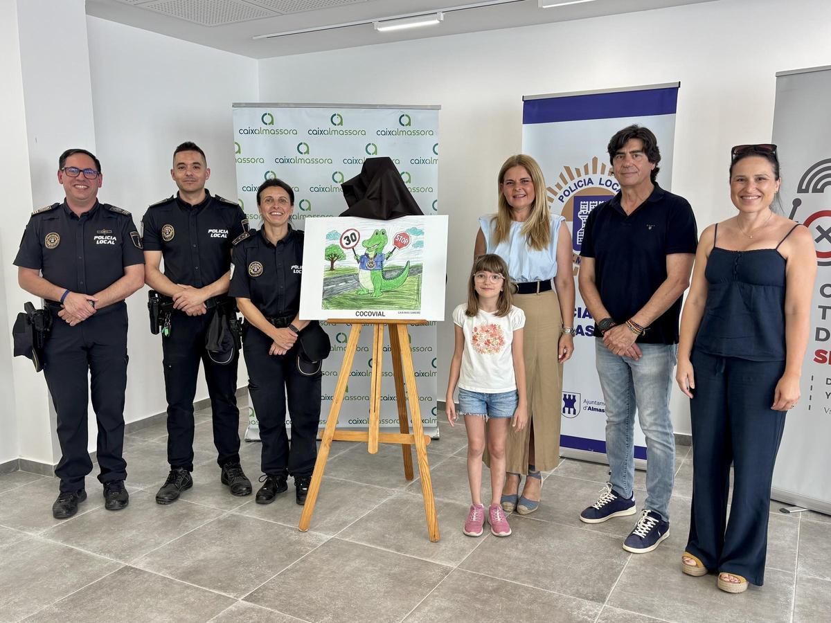 Entrega de premios del concurso de educación vial celebrado en los centros educativos de Almassora.